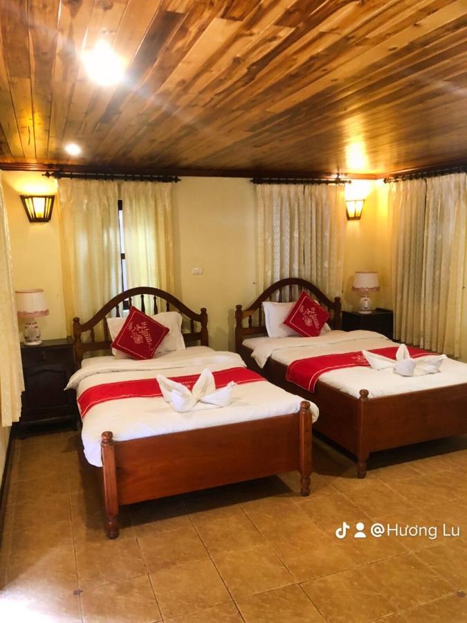 Villa Phathana Boutique Hotel Луангпхабанг Экстерьер фото