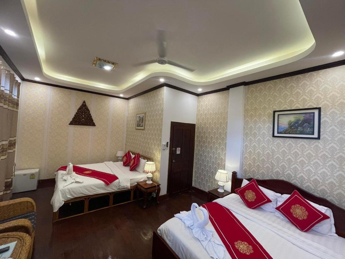 Villa Phathana Boutique Hotel Луангпхабанг Экстерьер фото