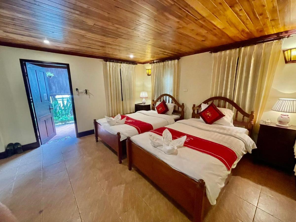 Villa Phathana Boutique Hotel Луангпхабанг Экстерьер фото