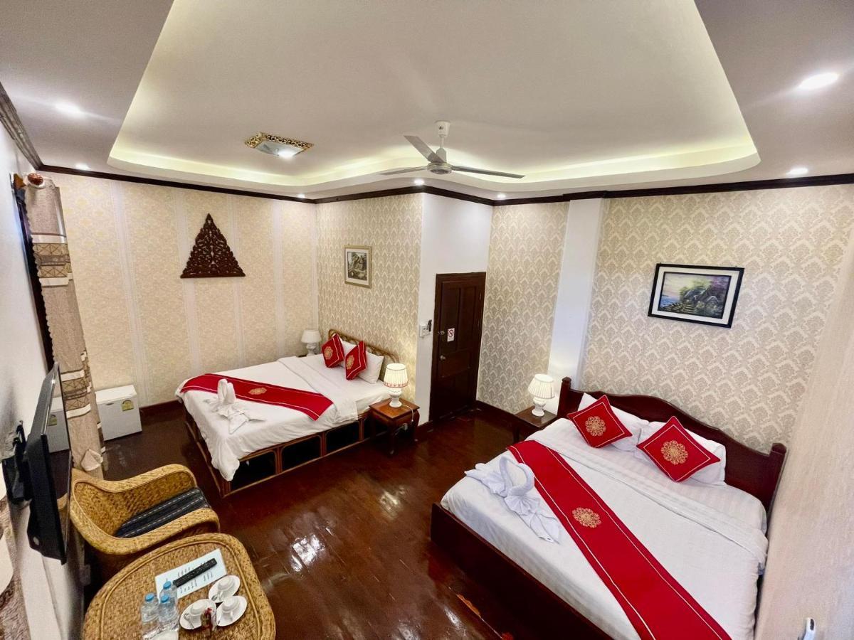 Villa Phathana Boutique Hotel Луангпхабанг Экстерьер фото