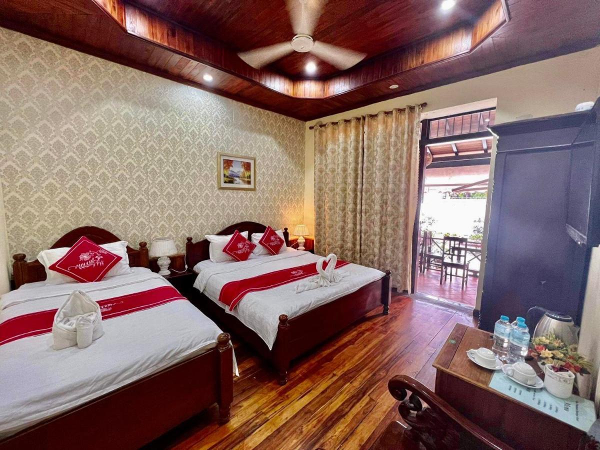 Villa Phathana Boutique Hotel Луангпхабанг Экстерьер фото